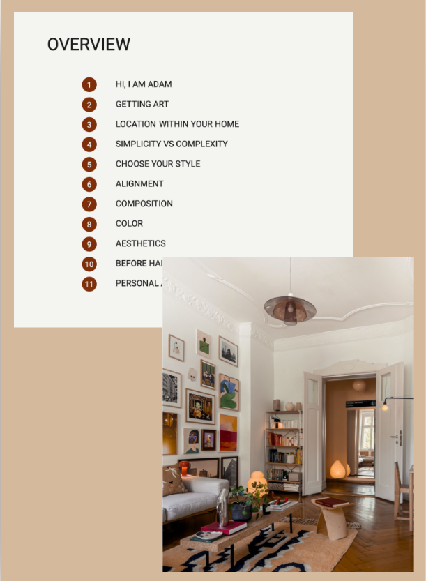 Gallery Wall Guide PDF